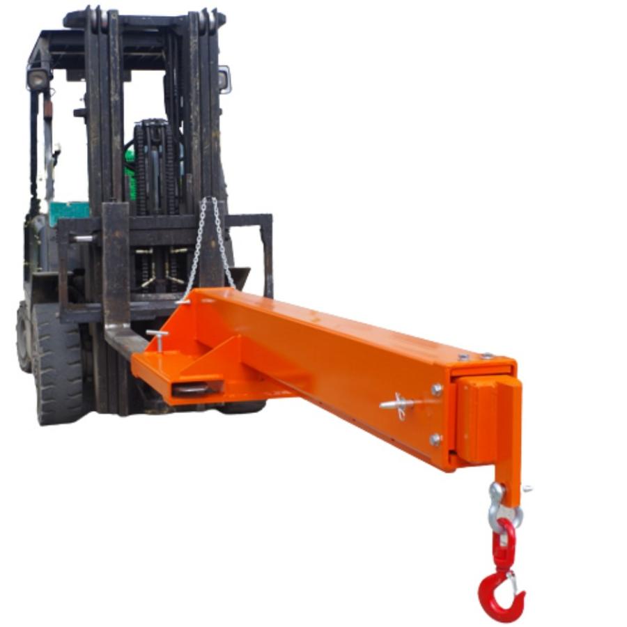 フォークリフト用吊りフック 伸縮自在 フォークリフト アタッチメント 輝巧 最大荷重3トン KA300 | 荷吊り |  | 05