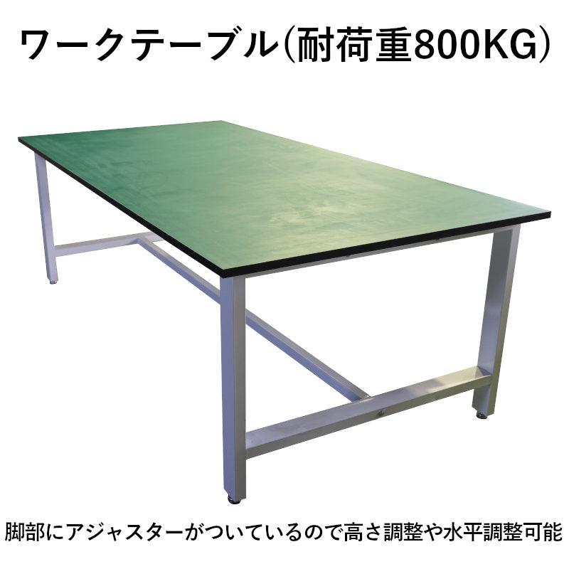 中量作業台 W1400xD750xH740mm 耐荷重800kg 大型 事務机 デスク 検品台
