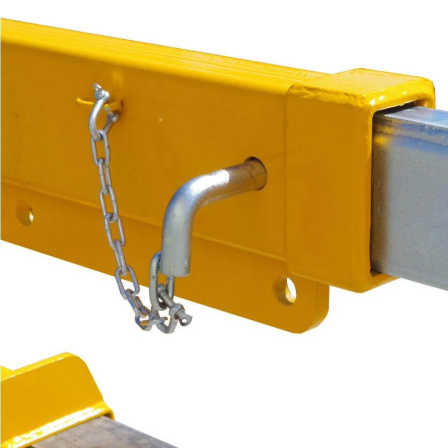 フォークリフト用吊りフック 最大荷重4.7トン 角度調整・伸縮自在 フォークリフト アタッチメント TJS5 | フォーク用 爪 |  | 05
