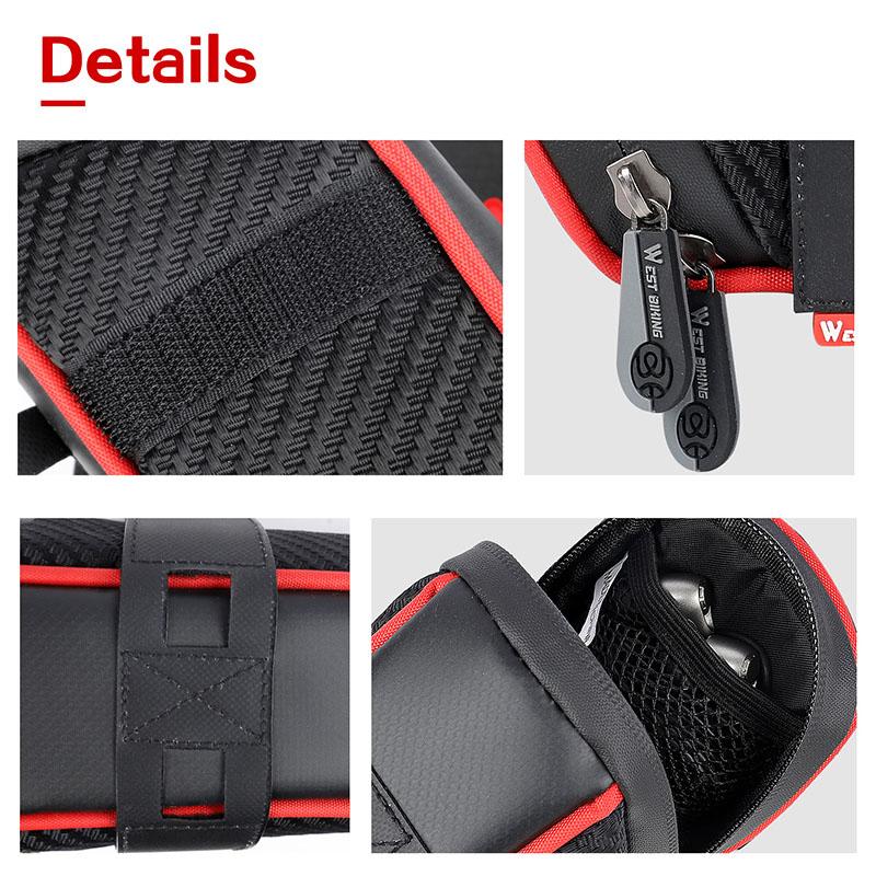 サドルバッグ 自転車 リアシート黒 バッグ ロードバイク yp0707229赤 |  | 07