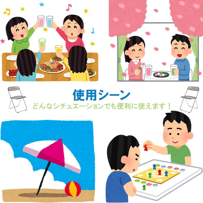 クリアチェア 椅子 折りたたみ パイプ椅子 クリア インテリア 韓国 透明 北欧 コンパクト カフェチェア 会議イス スタッキングチェア 麻雀卓用 zd-mjy-b10_7