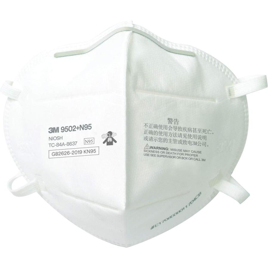 3M N9502+ 医療用マスク 50枚入り×3袋 ヘッドバンド式 無呼気バルブ【正規品・2026年5月まで】低価格でお譲り！ 3M マスク 9502+ 50枚入 N95 mask 不織布 CDC付録A 医療用 送料無料 頭