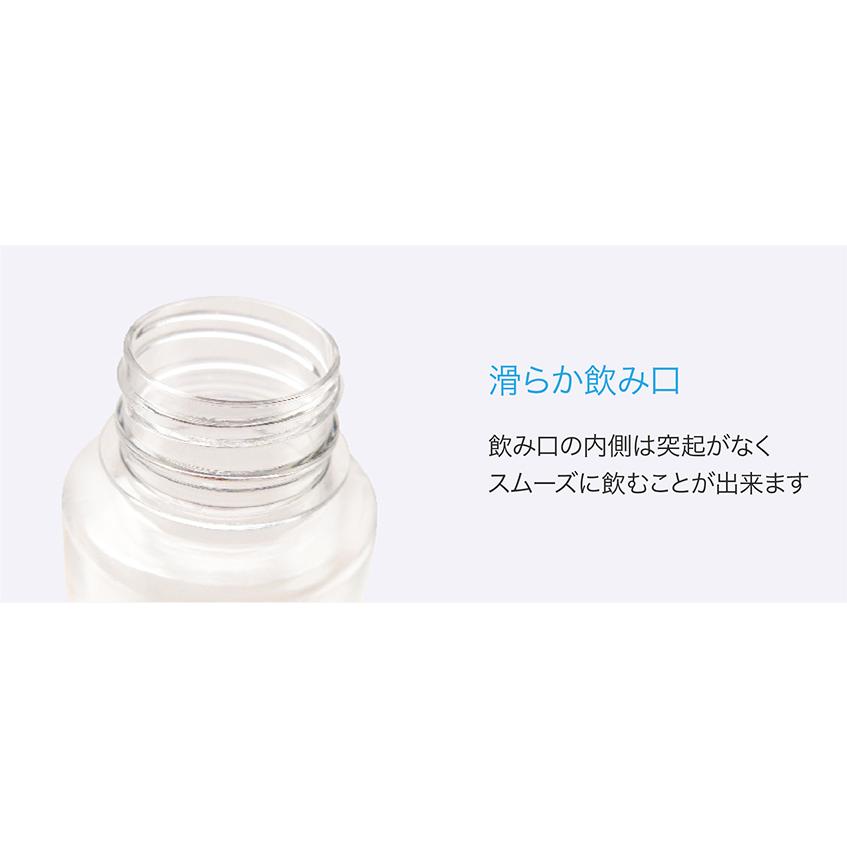 CS48016【PET ドリンクボトル -透明 450ml】1箱98組 ※セットのフタ：黒の画像
