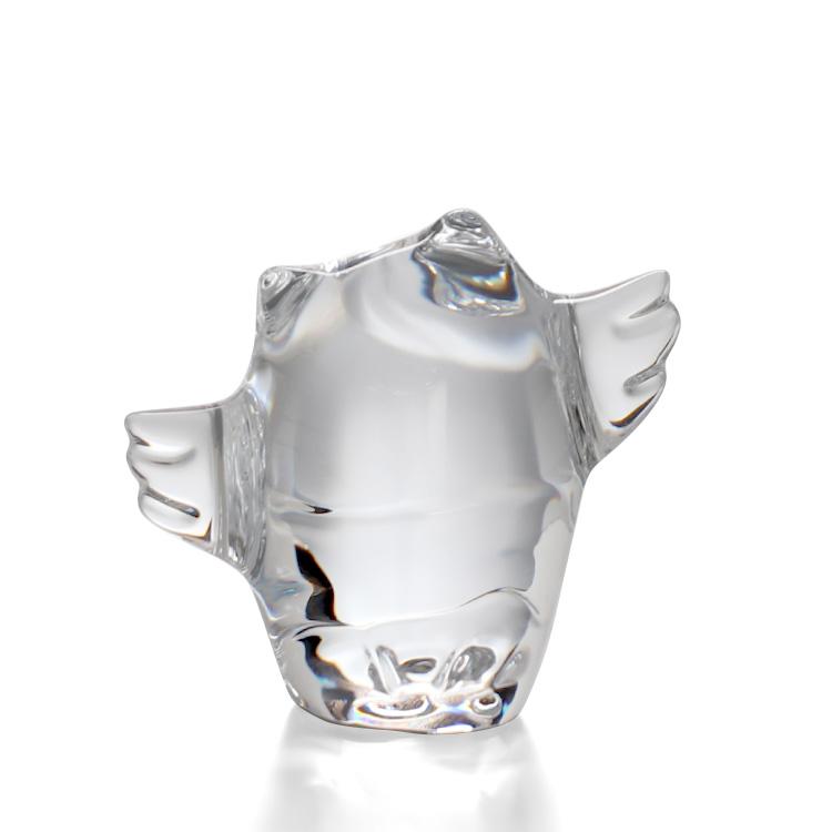 【美品】フクロウ バカラ ミニマルズ バカラ ミニマルズ フクロウ Baccarat 2802 207 フィギュア