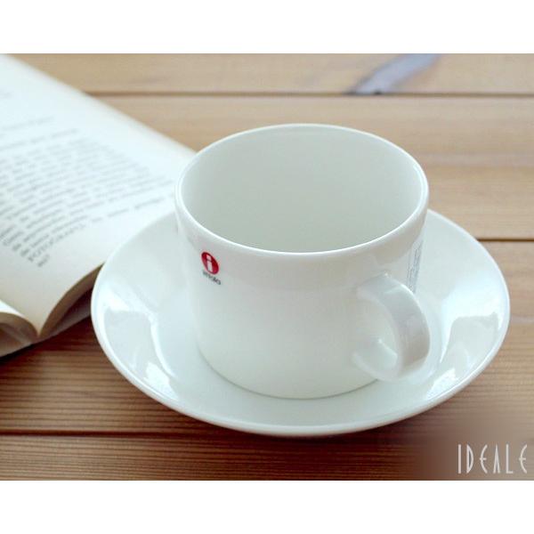 ティーマ イッタラ ホワイト 7253/7248 ティー/コーヒー 兼用カップ
