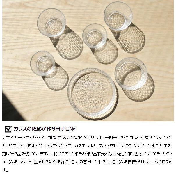 iittala（イッタラ） ツンドラ プレート 15.4cm クリア iittala Tundra