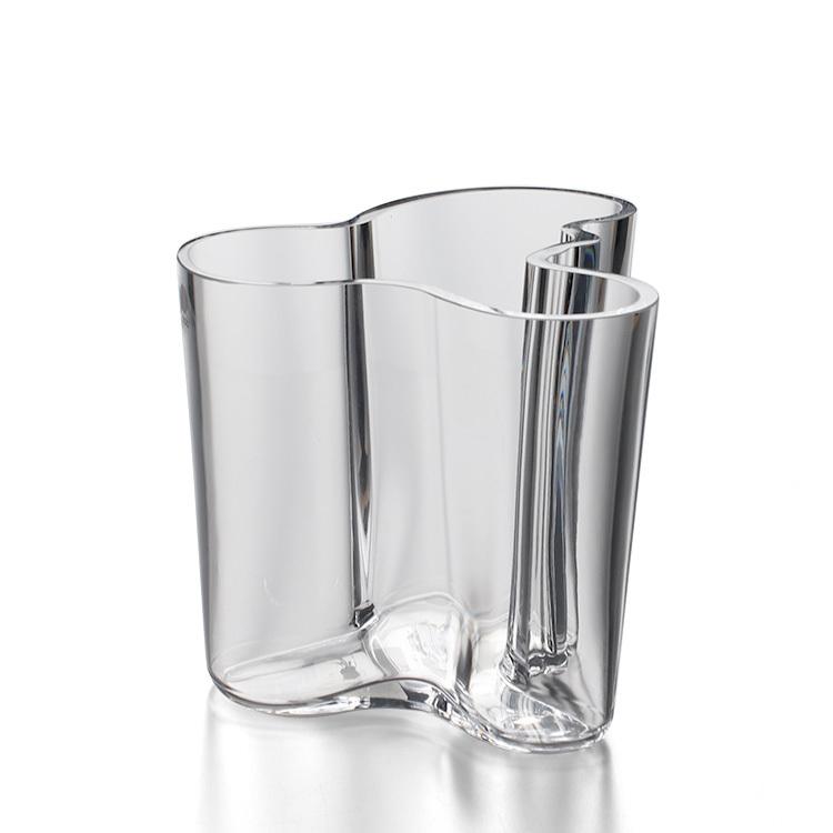 イッタラ アルヴァ・アアルト コレクション 1007039 ベース 120mm クリア iittala Alvar Aalto 花瓶 フラワー 結婚祝い プレゼント 贈り物