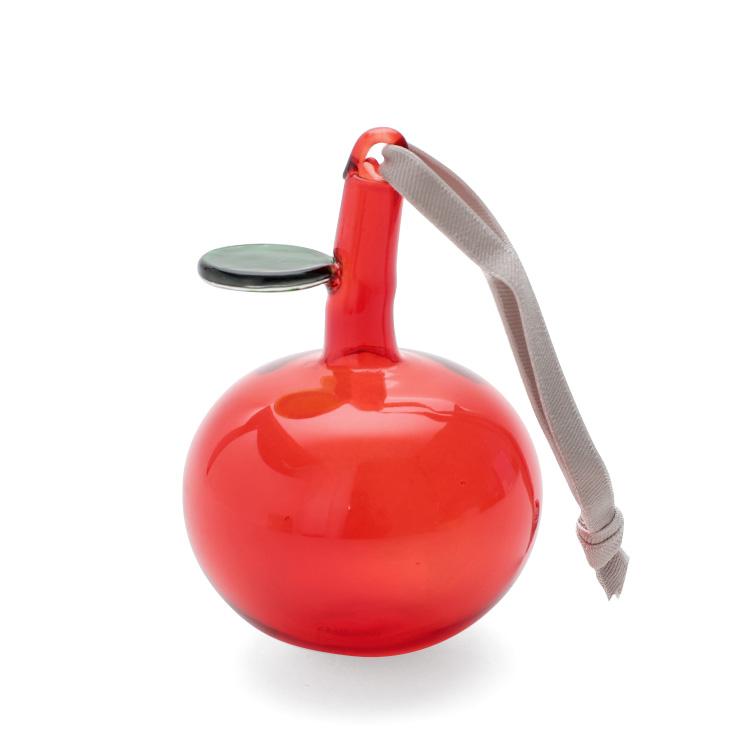 グラスボール イッタラ オーナメント ガラス アップル 3個セット 60mm