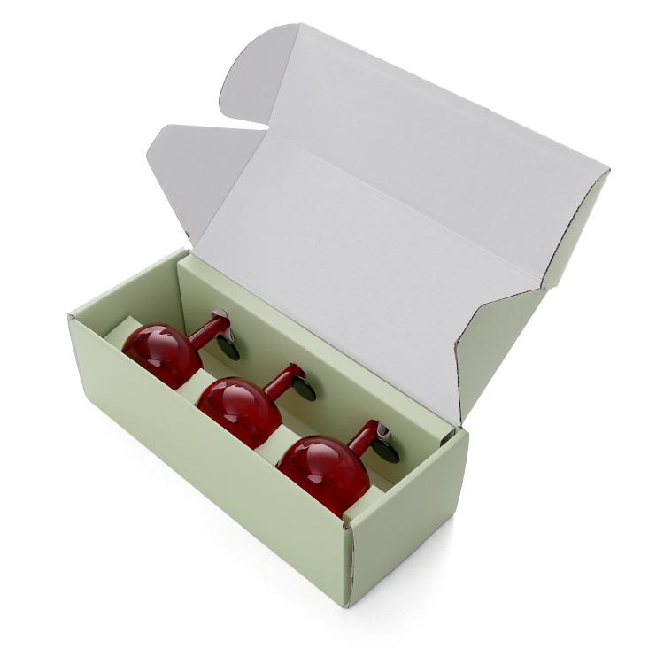 グラスボール イッタラ オーナメント ガラス アップル 3個セット 60mm