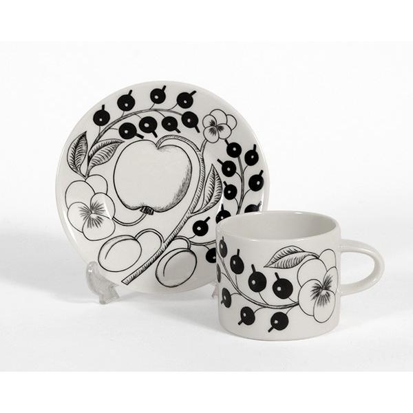 アラビア パラティッシ ブラック Black Paratiisi 6673 6674/6675 コーヒーカップ＆ソーサー ギフト 結婚祝い プレゼント 贈り物 爆買 | Paratiisi | 02