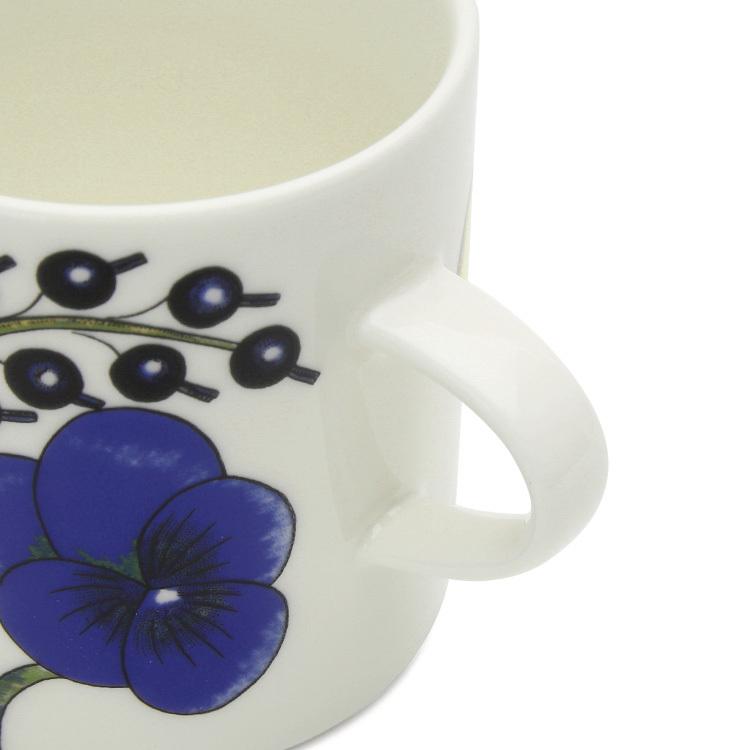 希少アラビア　パラティッシ マグカップ＆プレート14cm 2客　裏面カラー 希少アラビア パラティッシ マグカップ＆プレート14cm 2客 裏面