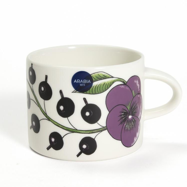 アラビア パラティッシ パープル 8983/8984 ティーカップ＆ソーサー 280ml ギフト 結婚祝い プレゼント 贈り物 セール 爆買 | Paratiisi | 03