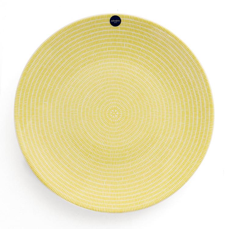 アラビア 24h Avec(アベック) プレート 26cm イエロー 新生活応援 爆買 | 24h アベック | 01