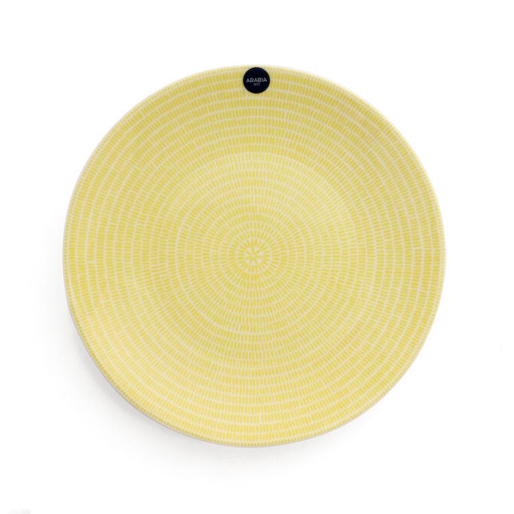 アラビア 24h Avec(アベック) プレート 20cm イエロー 新生活応援 爆買 | 24h アベック | 01