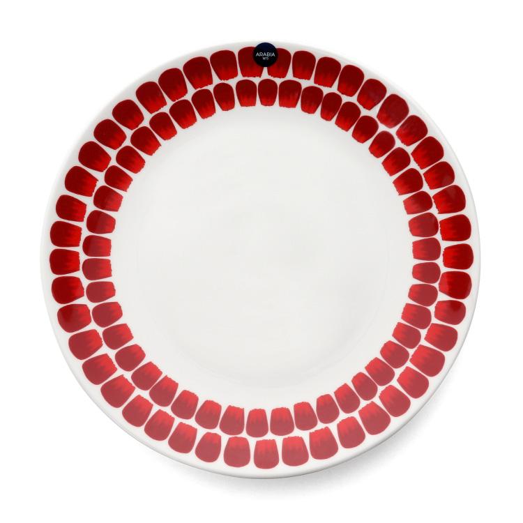 24h トゥオキオ アラビア プレート 26cm レッド ARABIA Tuokio