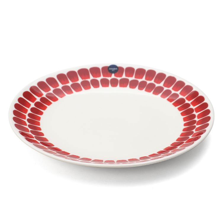 24h トゥオキオ アラビア プレート 26cm レッド ARABIA Tuokio ギフト