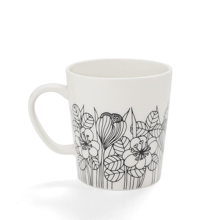 アラビア クロッカス マグカップ 300ml ブラック ARABIA Krokus 北欧雑貨 食器 マグ ギフト 結婚祝い プレゼント 贈り物 セール 爆買 | ARABIA | 03