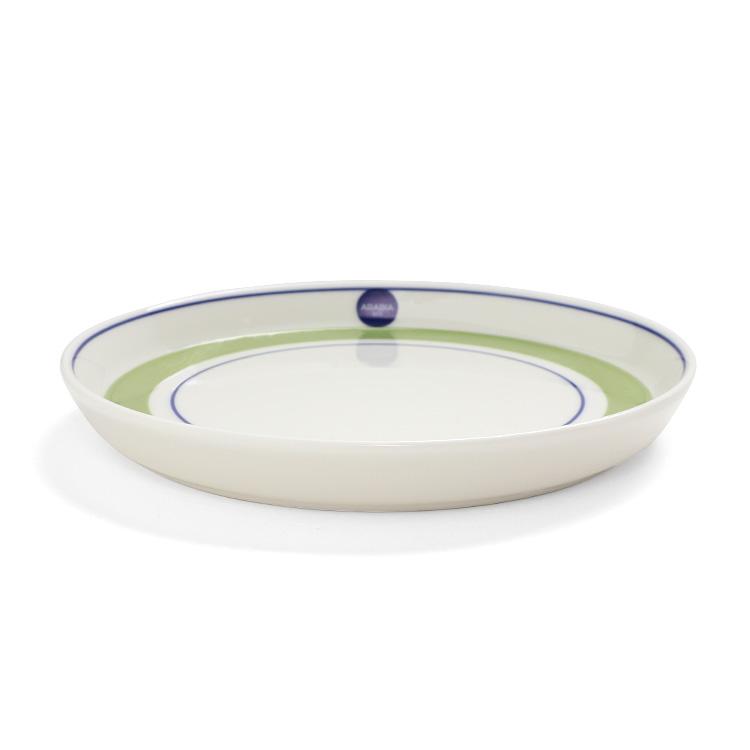 ARABIA（アラビア） クロッカス プレート 19cm グリーン ARABIA Krokus