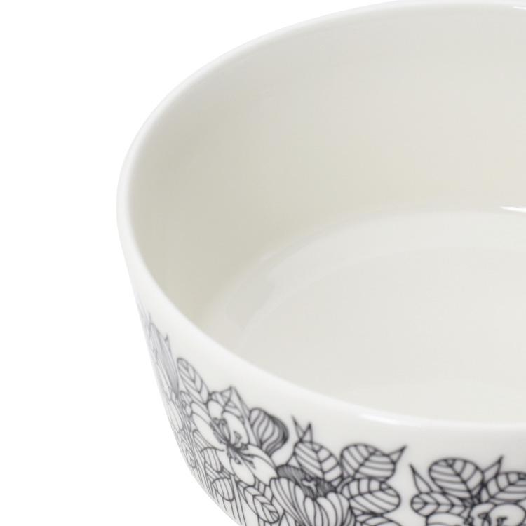 ARABIA（アラビア） クロッカス ボウル 13cm ブラック ARABIA Krokus