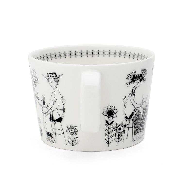 Arabia pioni　ガラスマグカップ Arabia pioni ガラスマグカップ