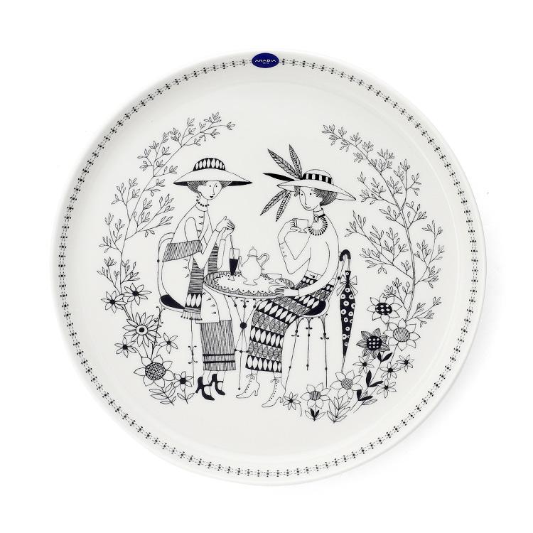 ARABIA（アラビア） エミリア プレート 24cm ARABIA Emilia 皿 耐熱