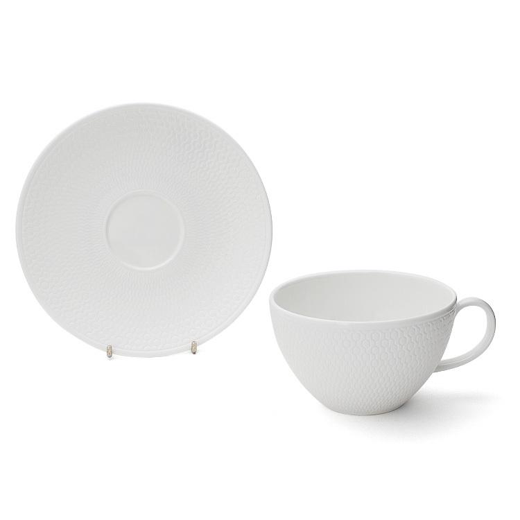 Gio アウトレット(訳あり) ウェッジウッド ジオ ティーカップ&ソーサー