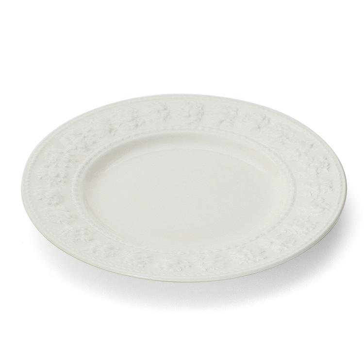 ウェッジウッド フェスティビティ プレート 21cm アイボリー 皿 お皿 食器 陶器 結婚祝い プレゼント ギフト お祝い 贈り物 爆買 | フェスティビティ | 01