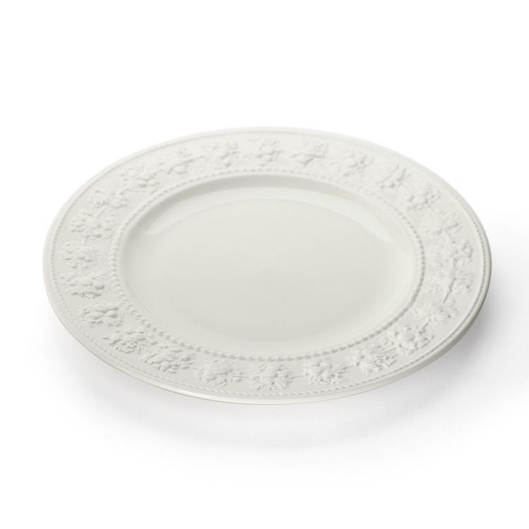 ウェッジウッド フェスティビティ プレート 27cm アイボリー 皿 お皿 食器 陶器 結婚祝い プレゼント ギフト お祝い 贈り物 セール 爆買 | フェスティビティ | 01