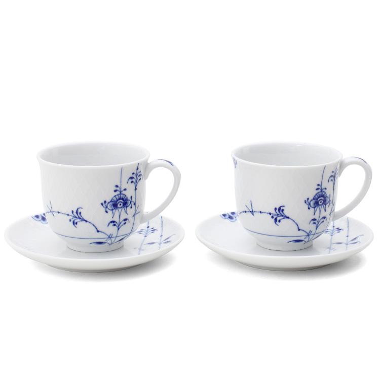 未使用&USEDロイヤルコペンハーゲン7点 ブルーフルーテッド ブルーパルメッテ Royal Copenhagen Blue Palmette Plate Set / ロイヤル コペンハーゲン