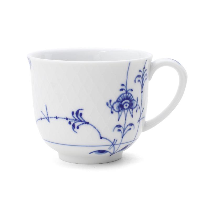 未使用&USEDロイヤルコペンハーゲン7点 ブルーフルーテッド ブルーパルメッテ ブルーパルメッテ ロイヤルコペンハーゲン 2500 030 カップ＆プレート