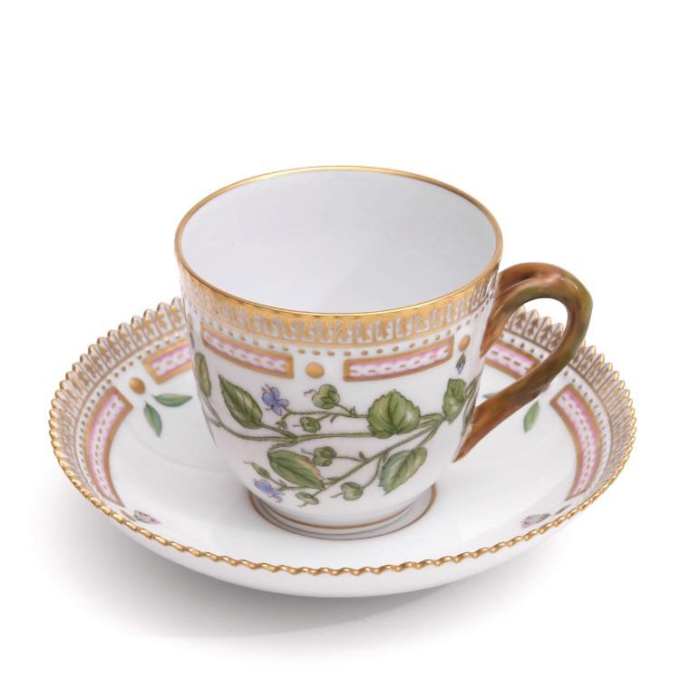 181/ロイヤルコペンハーゲン フローラ カップ＆ソーサー+ボウル 3点セット