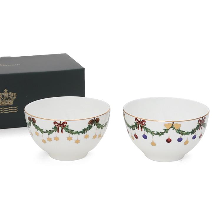 ロイヤルコペンハーゲン　スターフルーテッド　ボウル(大) スターフルーテッド クリスマス ボウル 18cm|ロイヤル コペンハーゲン