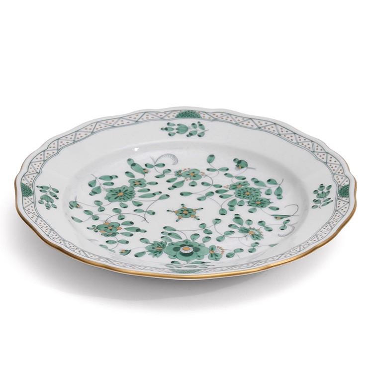 マイセン インドの華 グリーン プレート 21cm 皿 お皿 ギフト 結婚祝い