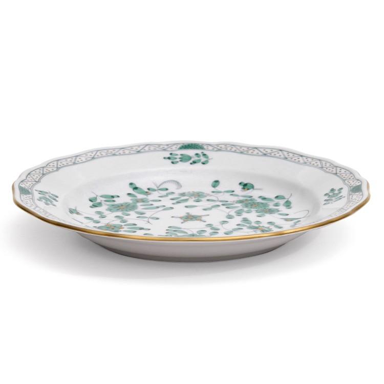 マイセン インドの華 グリーン プレート 21cm 皿 お皿 ギフト 結婚祝い