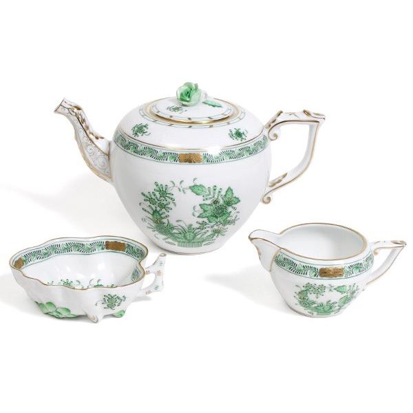 ヘレンド      フルーツバスケット　パーティートレイ　テテアテテセット ヘレンド フルーツバスケット パーティートレイ テテアテテセット