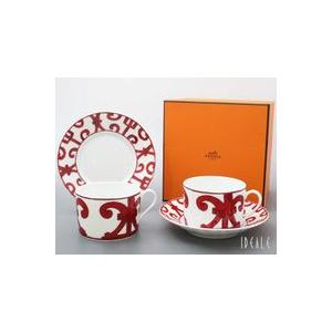 HERMES エルメス ガダルキヴィール レッド 11015 モーニング