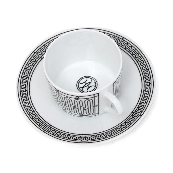 HERMES エルメス H Deco アッシュデコ ティーカップ&ソーサー HERMES エルメス H Deco アッシュデコ ティーカップ&ソーサー