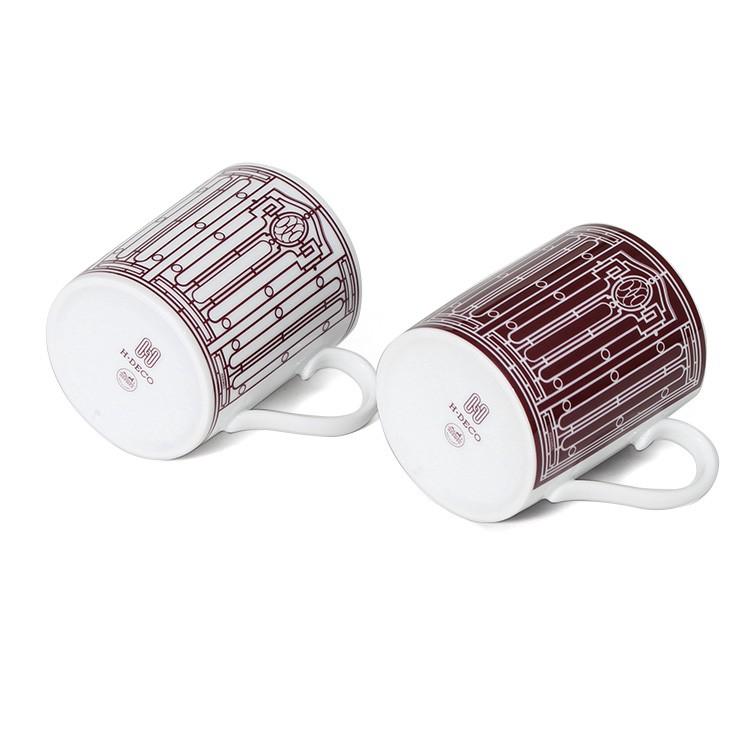 HERMES - エルメス アッシュデコ ルージュ マグ No.1＆2 300ml 2個セット HERMES エルメス アッシュデコ ルージュ マグ No.1＆2 300ml 2個