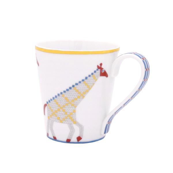 エルメス アニモー・ナッテ マグカップ キリン 300ml No.2 HERMES Animaux Nattes マグカップ カップ 食器 ギフト 結婚祝い プレゼント_1
