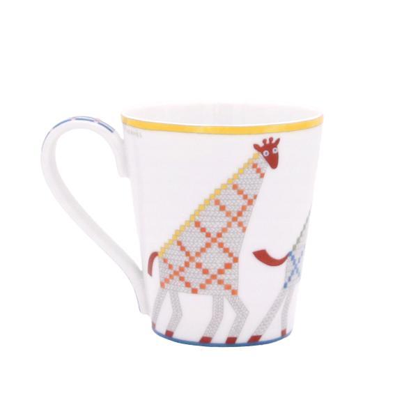 エルメス アニモー・ナッテ マグカップ キリン 300ml No.2 HERMES Animaux Nattes マグカップ カップ 食器 ギフト 結婚祝い プレゼント_3