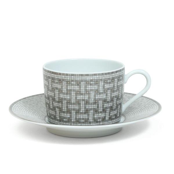 HERMES（エルメス） 箱だけ難あり モザイク プラチナ ティーカップ