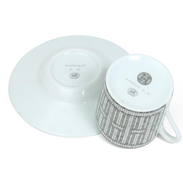 HERMES（エルメス） 箱だけ難あり モザイク プラチナ コーヒーカップ
