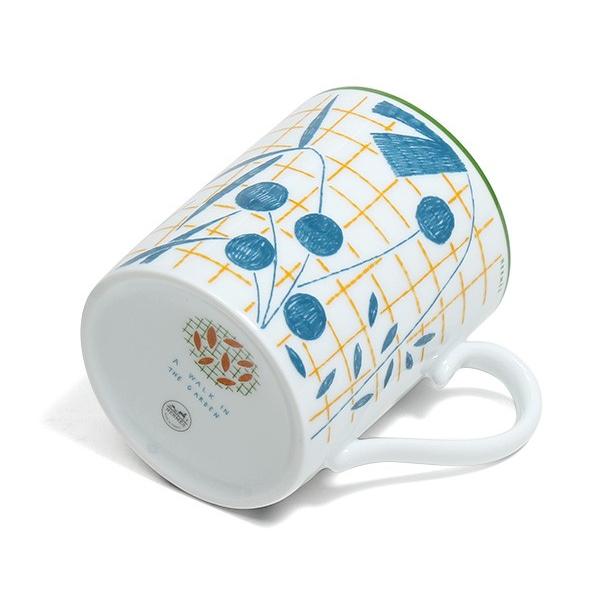 エルメス　ウォーク　イン　ザ　ガーデン ティーカップ＆ソーサー 〈ウォーク イン ザ ガーデン