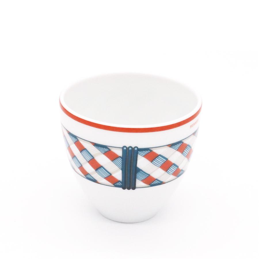 エルメス トレサージュ・エケストル タンブラー 90ml No.1 ペア HERMES Tressages questres タンブラー カップ 食器 ギフト 結婚祝い プレゼント 贈り物_3