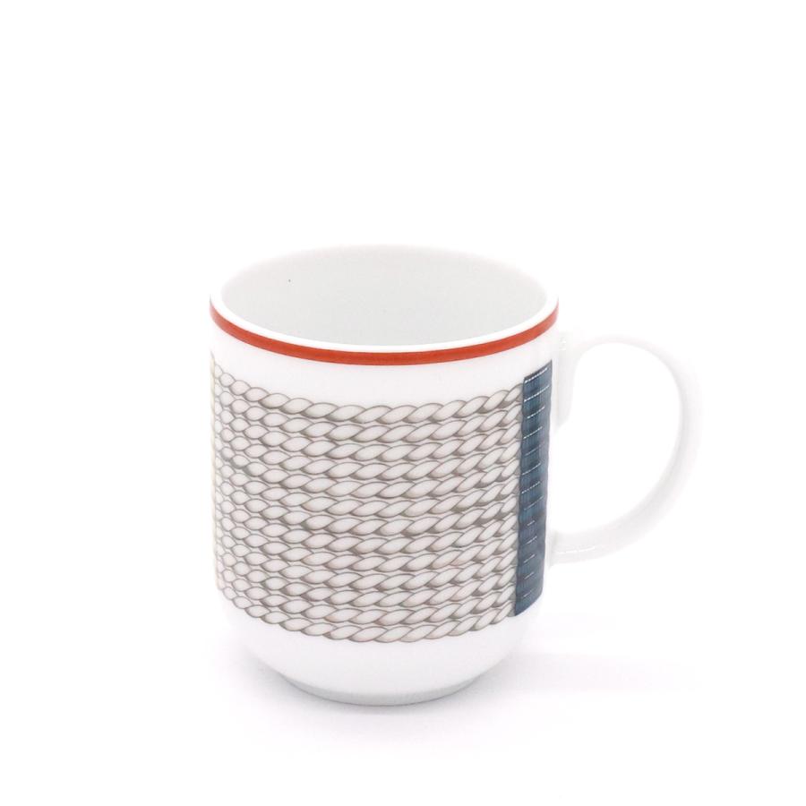 箱だけ難あり エルメス トレサージュ・エケストル コーヒーカップ＆ソーサー 100ml ペア HERMES Tressages questres | HERMES | 02