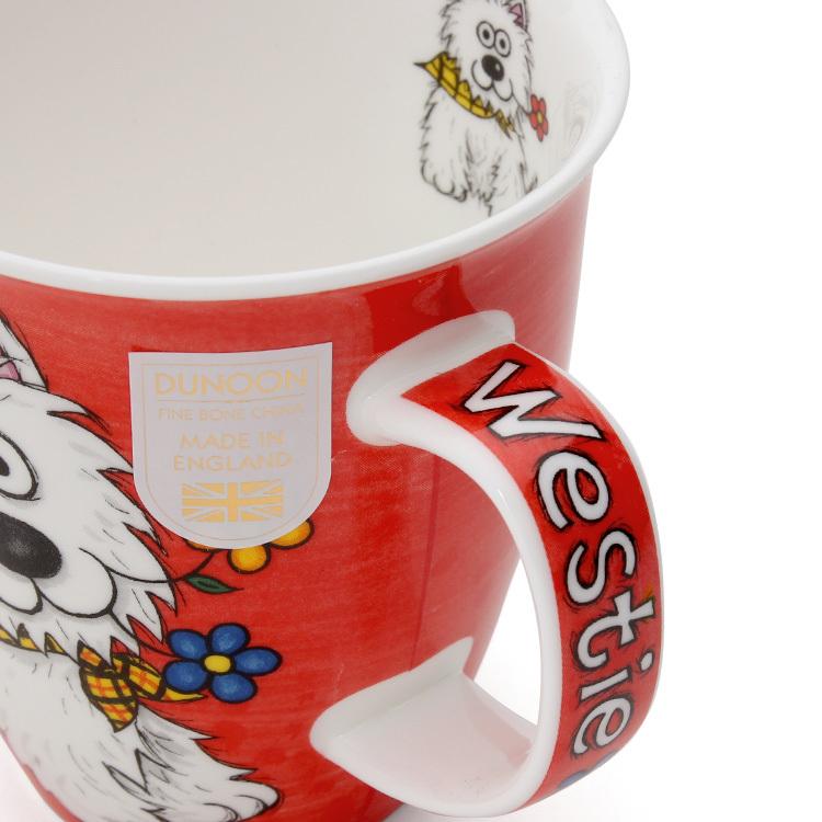 ダヌーン マグカップ NEVIS お転婆ウェスティ HIGHLAND GANG Westie Dunoon Mug 正規販売代理店 マグ ギフト 結婚祝い プレゼント 贈り物 新生活応援｜ideale｜06