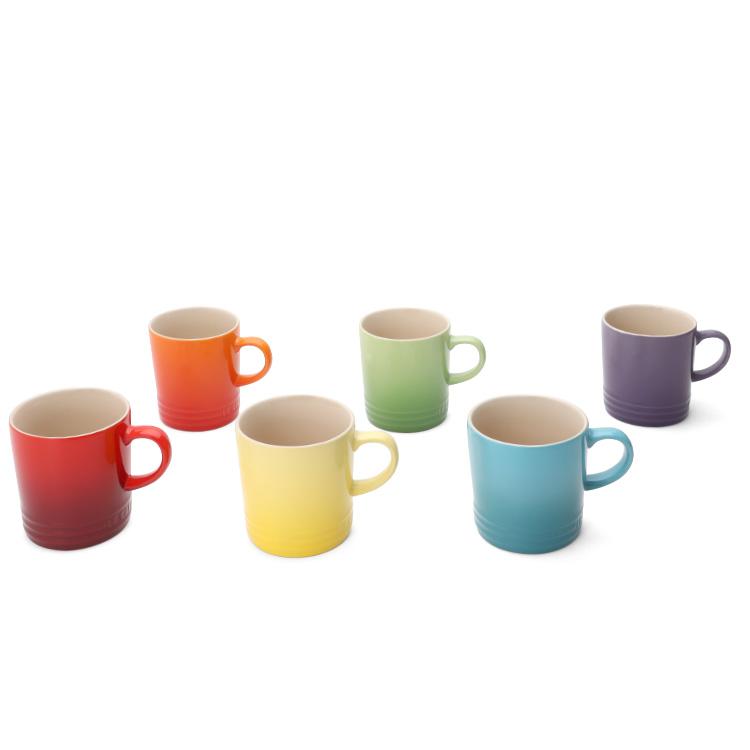Le Creuset ルクルーゼ(ル・クルーゼ) マグカップ 350ml 6個 Le Creuset ルクルーゼ(ル・クルーゼ) マグカップ 350ml 6個