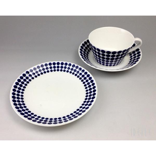復刻版 グスタフスベリ アダム 491-08/3 ティーカップ＆ソーサー+ 491-03 プレート 18cm GUSTAVSBERG Adam 爆買