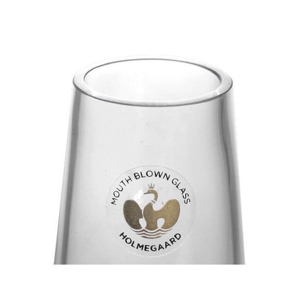 【未使用】Holmegaard フローラベース12㎝　3個 HOLMEGAARD ホルムガード フローラ ベース 12cm ミディアム クリア