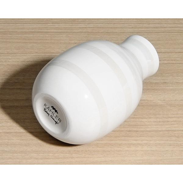 ケーラー Kahler オマジオ ベース Sサイズ 125mm パール 花瓶 ギフト 北欧 インテリア おしゃれ デザイン 新生活応援 爆買 敬老の日 | KAHLER | 05